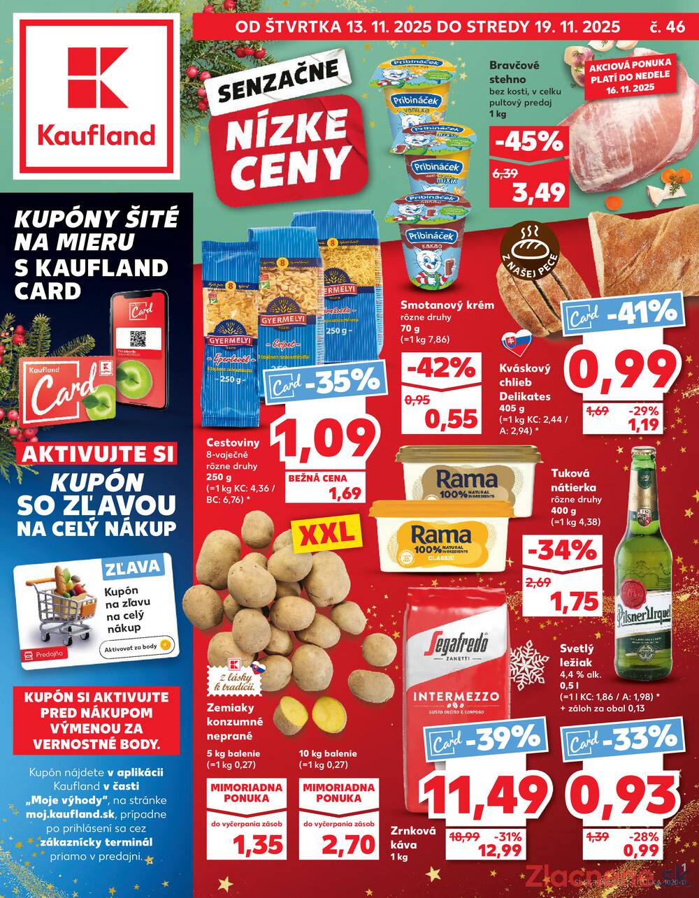 Leták Kaufland - Kaufland 13.11. - 19.11. - Kaufland Michalovce - strana 1 Leták Kaufland - Kaufland 13.11. - 19.11. - Kaufland Michalovce - strana 1