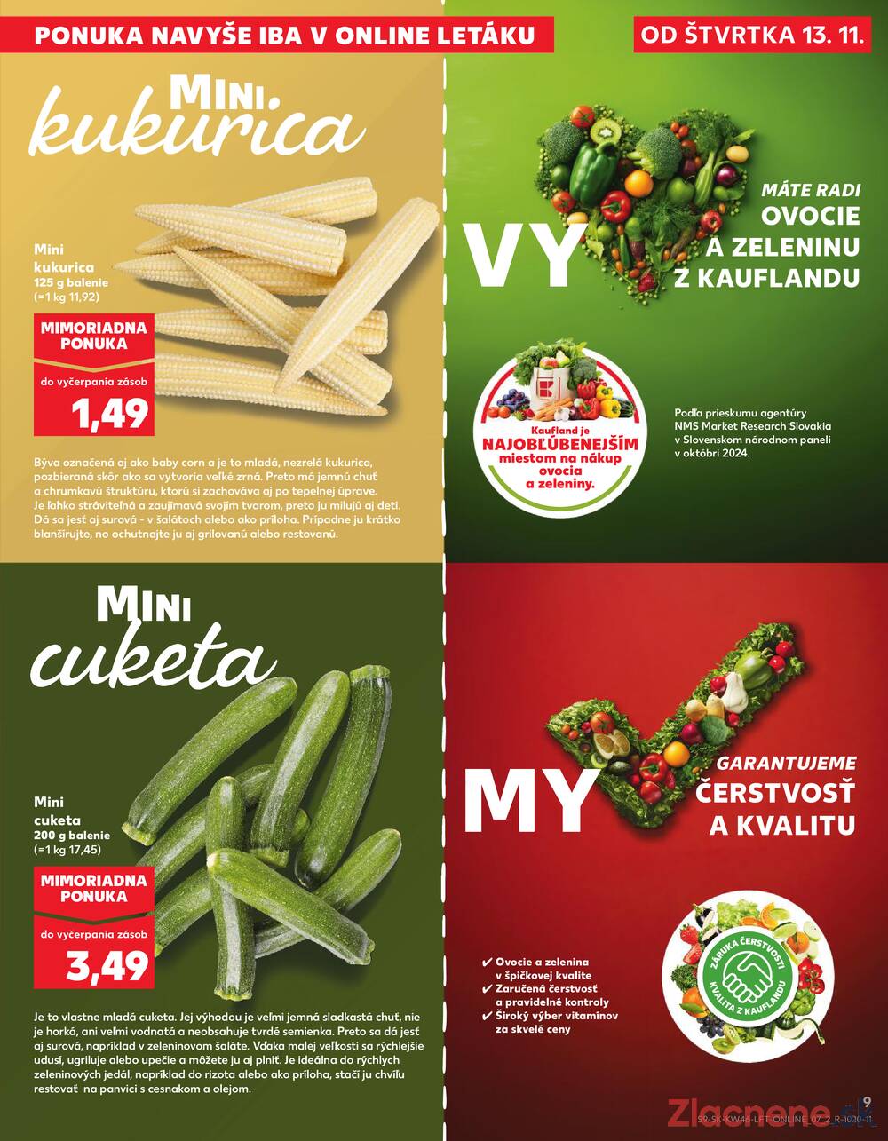 Leták Kaufland - Kaufland 13.11. - 19.11. - Kaufland Zlaté Moravce - strana 9 Leták Kaufland - Kaufland 13.11. - 19.11. - Kaufland Zlaté Moravce - strana 9
