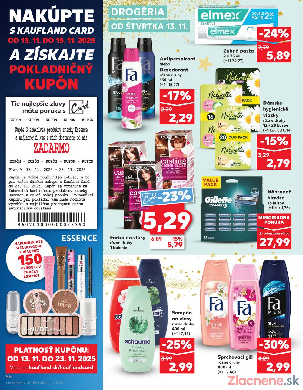 Leták Kaufland - Kaufland 13.11. - 19.11. - Kaufland Zlaté Moravce - strana 56