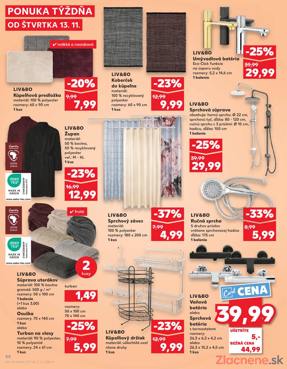 Leták Kaufland - Kaufland 13.11. - 19.11. - Kaufland Zlaté Moravce - strana 66 Leták Kaufland - Kaufland 13.11. - 19.11. - Kaufland Zlaté Moravce - strana 66