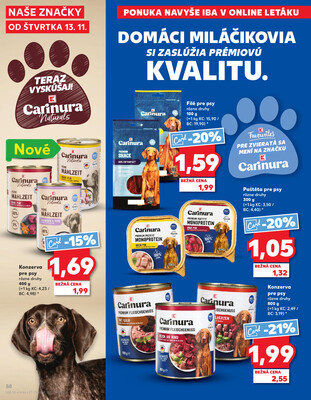 Kaufland 13.11. - 19.11. - Kaufland Zlaté Moravce