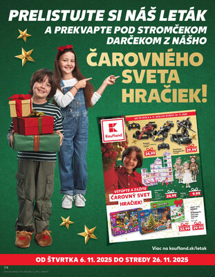 Leták Kaufland
platný do 19.11.2025 - strana 74