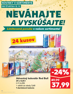 Leták Kaufland
platný do 19.11.2025 - strana 54