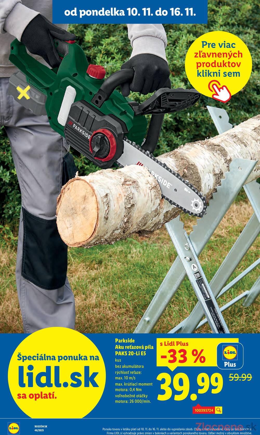 Leták Lidl
platný do 16.11.2025 - strana 104