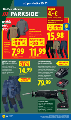 Leták Lidl
platný do 16.11.2025 - strana 100