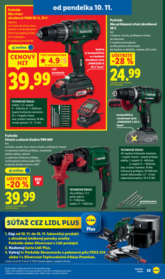 Leták Lidl
platný do 16.11.2025 - strana 99