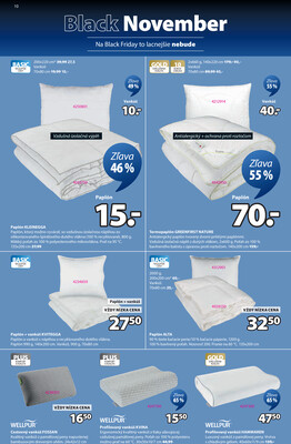 Leták Jysk
platný do 23.11.2025 - strana 10