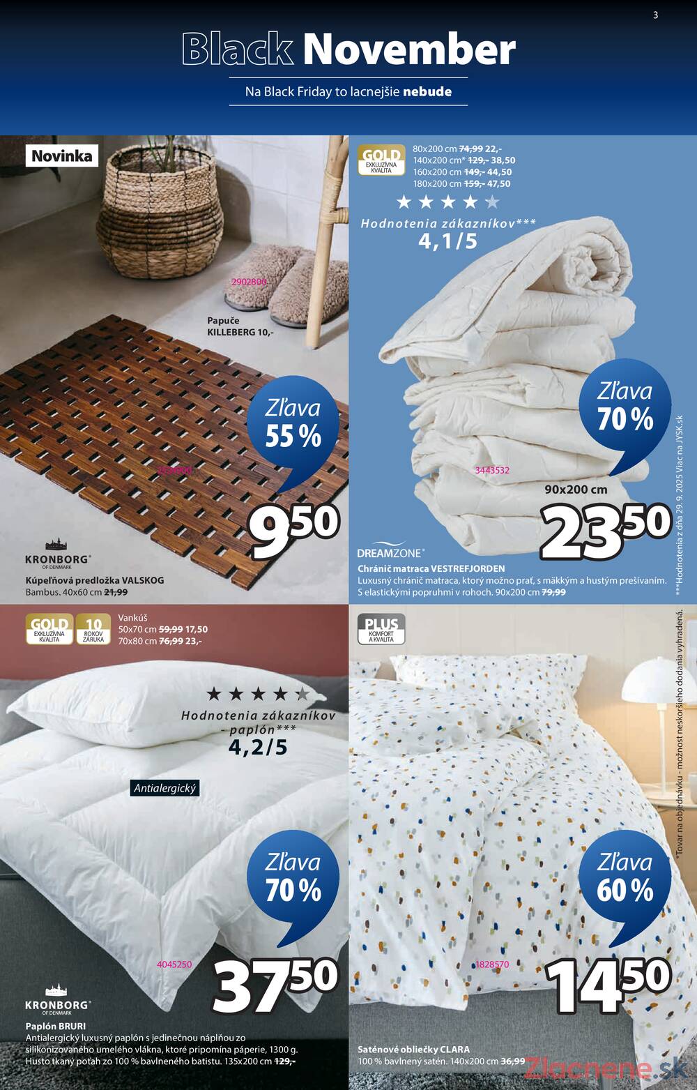 Leták Jysk
platný do 23.11.2025 - strana 3