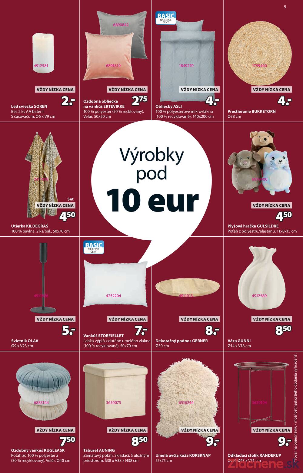 Leták Jysk - Jysk od 24.11. do 23.12.2025 - strana 5