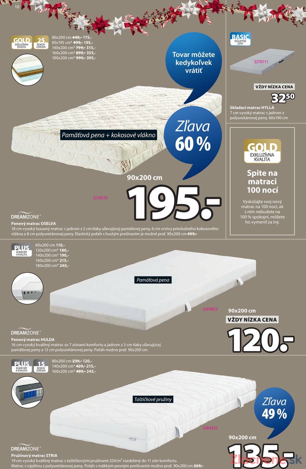 Leták Jysk - Jysk od 24.11. do 23.12.2025 - strana 10