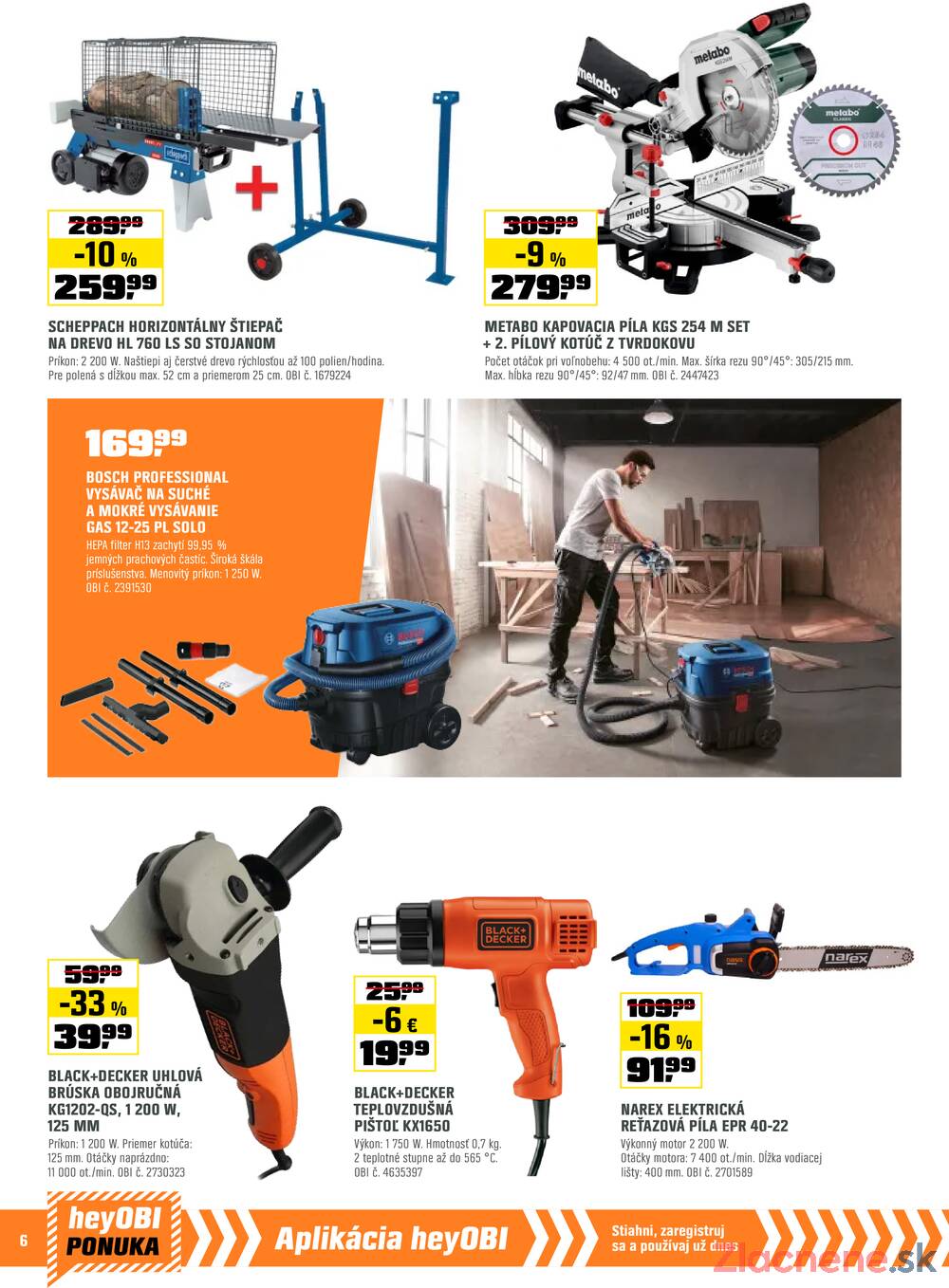 Leták OBI
platný do 30.11.2025 - strana 6