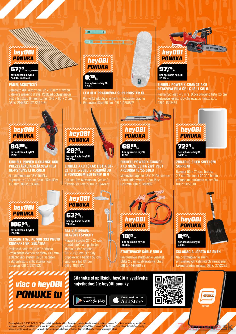 Leták OBI
platný do 30.11.2025 - strana 15