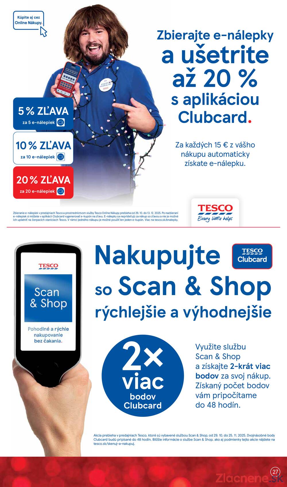 Leták Tesco - Tesco supermarkety od 19.11. do 25.11.2025 - strana 27 Leták Tesco - Tesco supermarkety od 19.11. do 25.11.2025 - strana 27