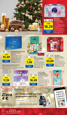 Tesco supermarkety od 19.11. do 25.11.2025