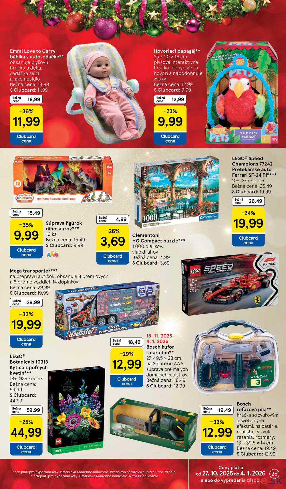 Leták Tesco
		  platný do 25.11.2025 - strana 25