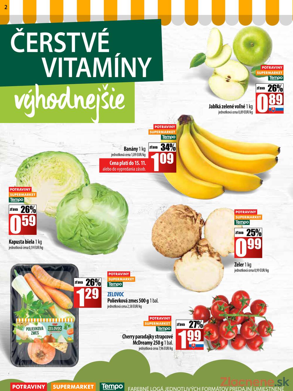 Leták COOP Jednota Slovensko - COOP II. do 19.11. - strana 2 Leták COOP Jednota Slovensko - COOP II. do 19.11. - strana 2