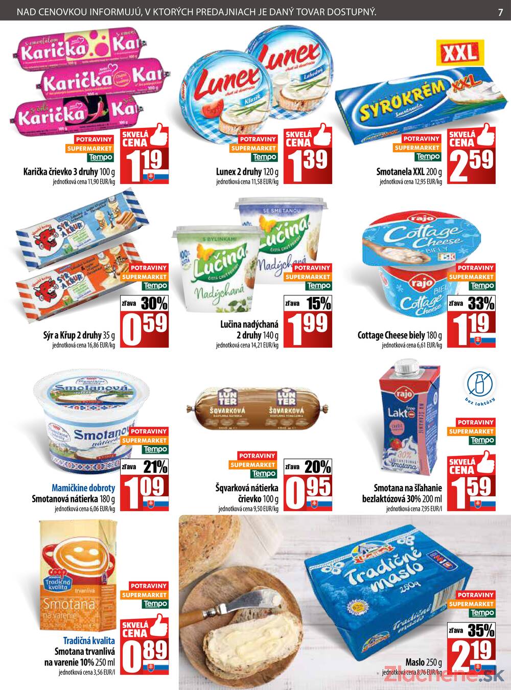 Leták COOP Jednota Slovensko
		  platný do 19.11.2025 - strana 7