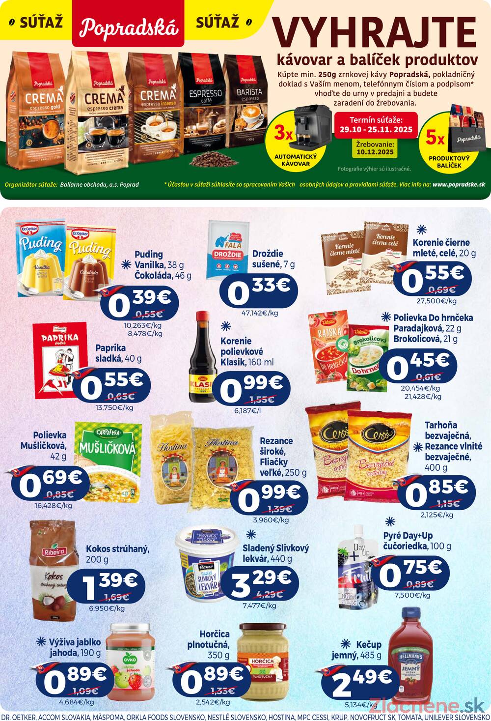 Leták MILK - AGRO
platný do 25.11.2025 - strana 9