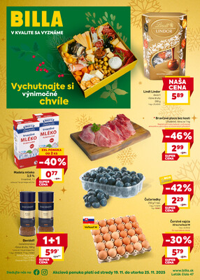 Billa od 19.11. do 25.11.2025