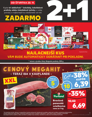 Kaufland 20.11. - 26.11. - Kaufland Spišská Nová Ves