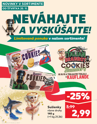 Kaufland 20.11. - 26.11. - Kaufland Spišská Nová Ves