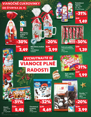 Leták Kaufland
		  platný do 26.11.2025 - strana 42