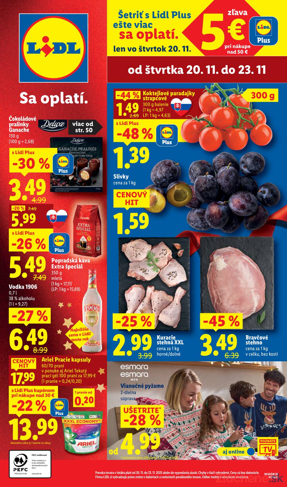 Leták Lidl
		  platný do 23.11.2025 - strana 1