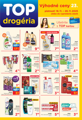 TOP drogerie : 1 leták