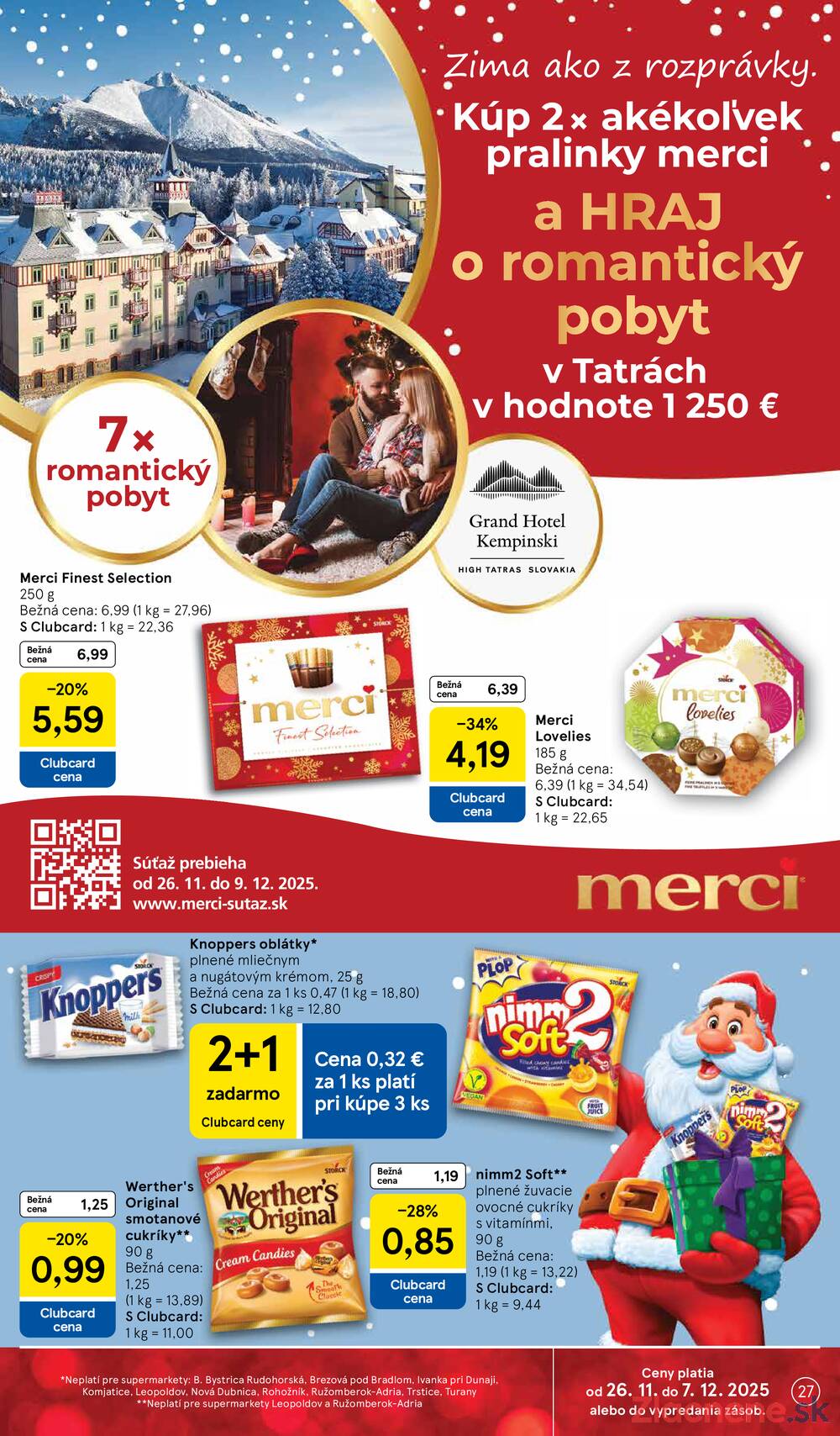 Leták Tesco
		  platný do 2.12.2025 - strana 27