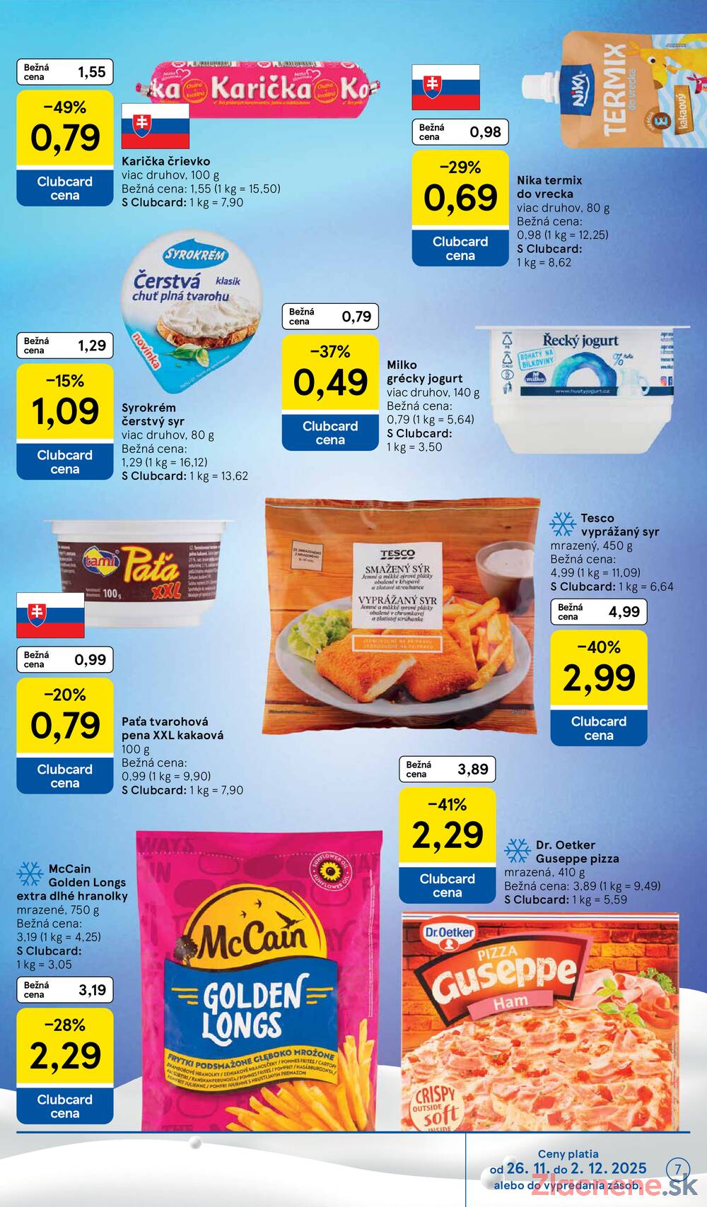 Leták Tesco - Tesco malé hypermarkety od 26.11. do 2.12.2025 - strana 7