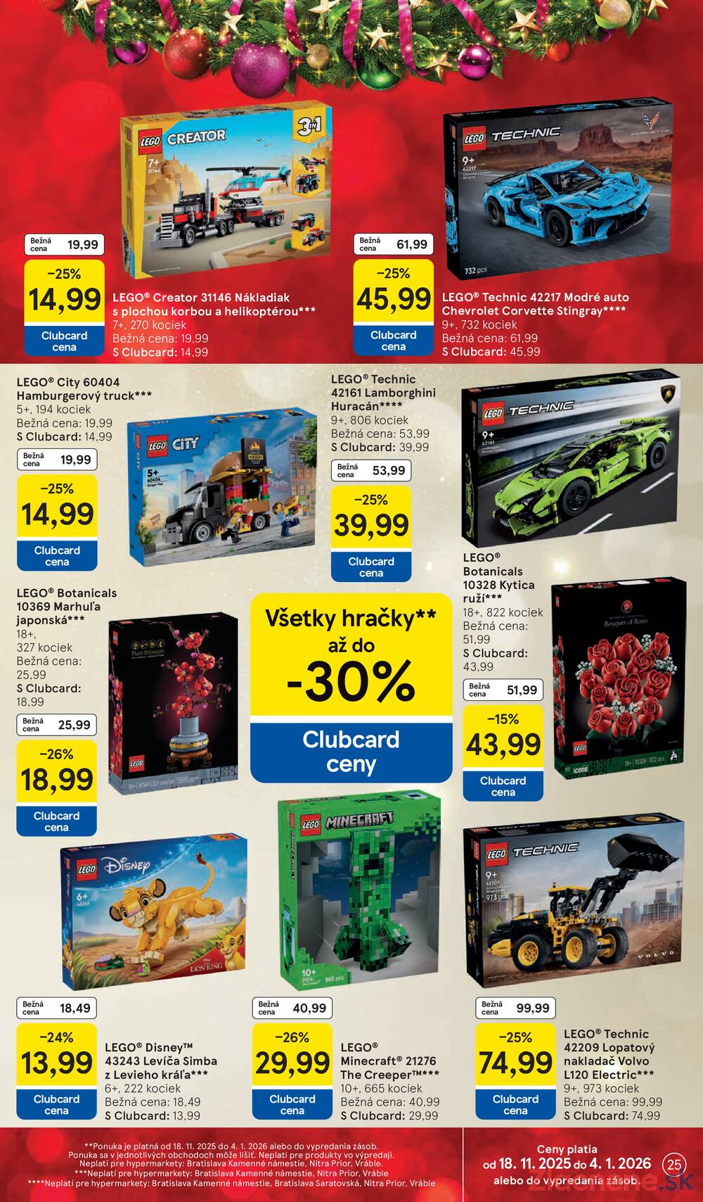 Leták Tesco - Tesco malé hypermarkety od 26.11. do 2.12.2025 - strana 25