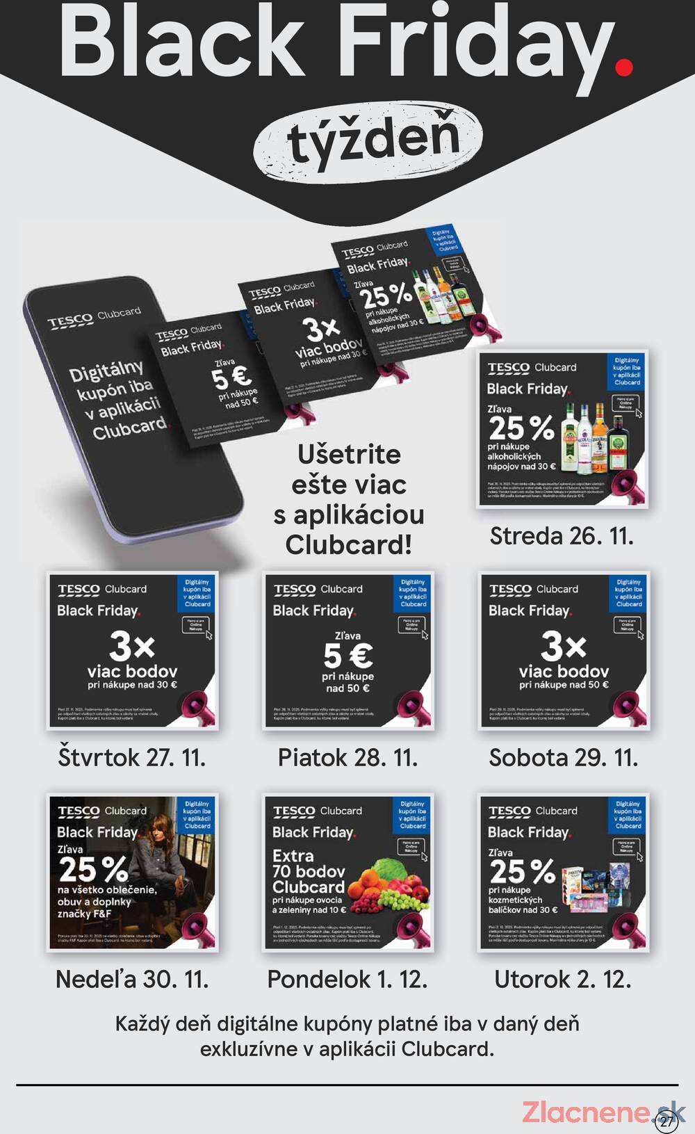 Leták Tesco
		  platný do 2.12.2025 - strana 27