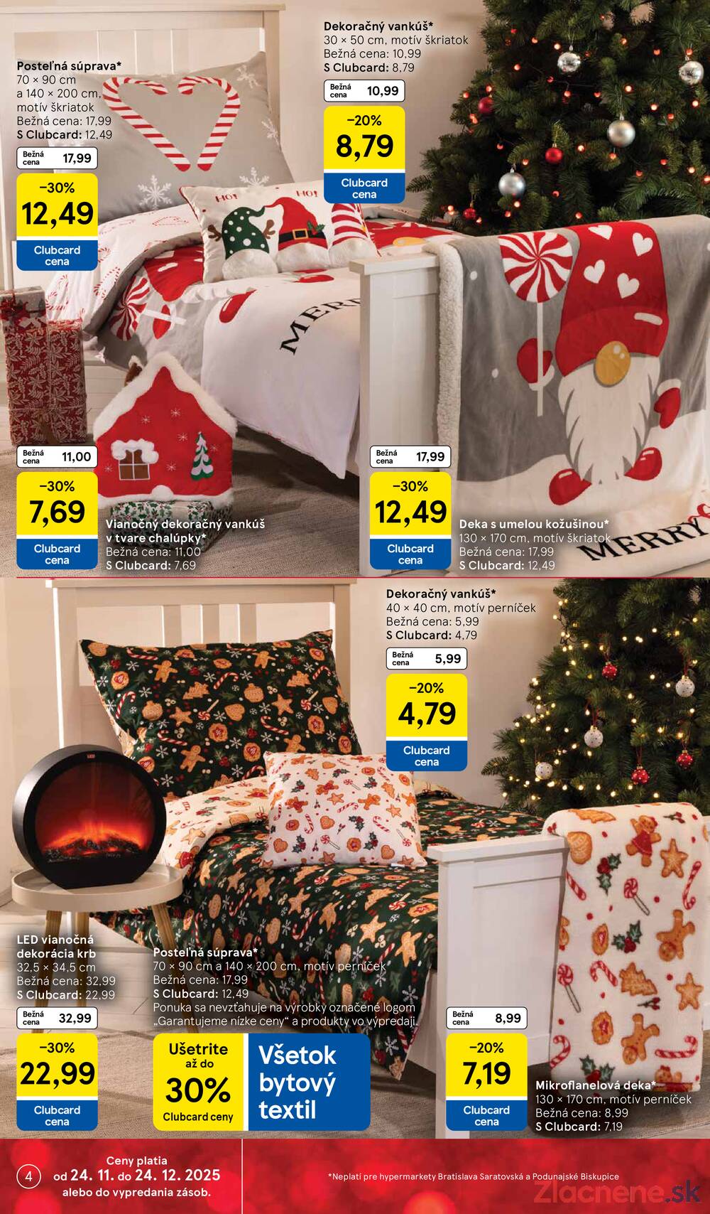 Leták Tesco - Tesco SPECIÁL velké hypermarkety  od 25.11. do 24.12.2025 - strana 4