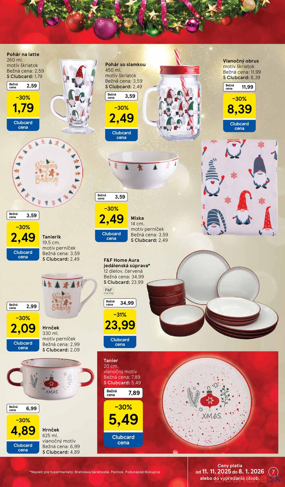 Leták Tesco - Tesco SPECIÁL velké hypermarkety  od 25.11. do 24.12.2025 - strana 7