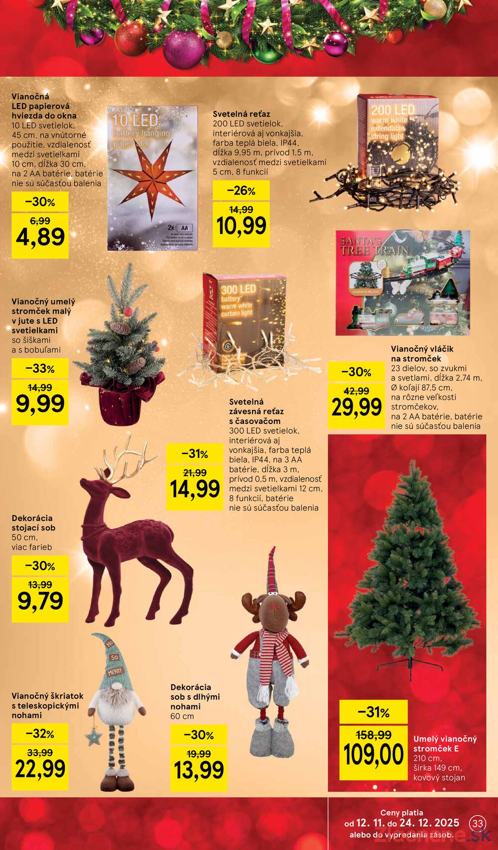 Leták Tesco
platný do 24.12.2025 - strana 33