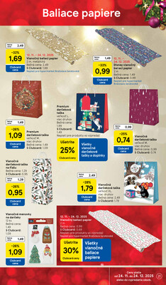 Tesco SPECIÁL velké hypermarkety  od 25.11. do 24.12.2025