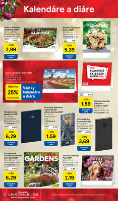 Tesco SPECIÁL velké hypermarkety  od 25.11. do 24.12.2025