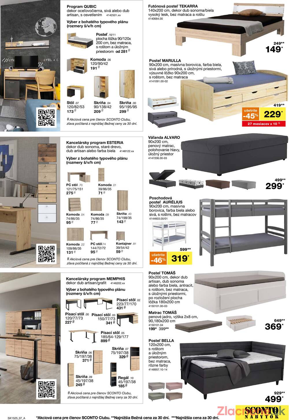 Leták SCONTO nábytok - Sconto nábytok od 26.11. do 21.12.2025 - strana 7 Leták SCONTO nábytok - Sconto nábytok od 26.11. do 21.12.2025 - strana 7