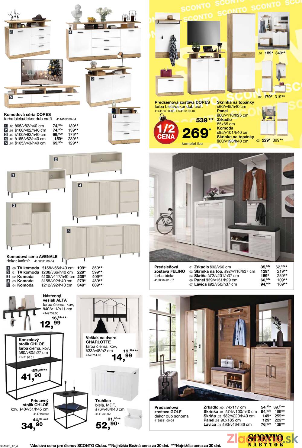 Leták SCONTO nábytok
platný do 21.12.2025 - strana 17
