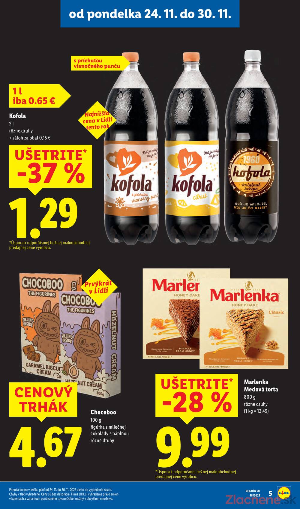 Leták Lidl
		  platný do 30.11.2025 - strana 5