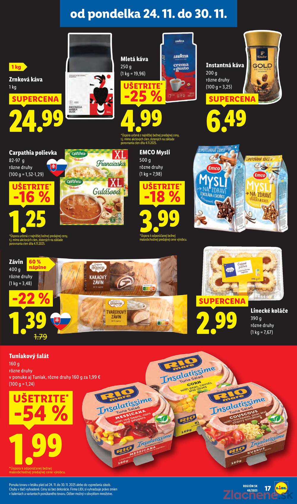 Leták Lidl
		  platný do 30.11.2025 - strana 19