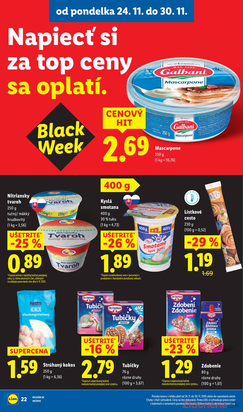 Leták Lidl
		  platný do 30.11.2025 - strana 24
