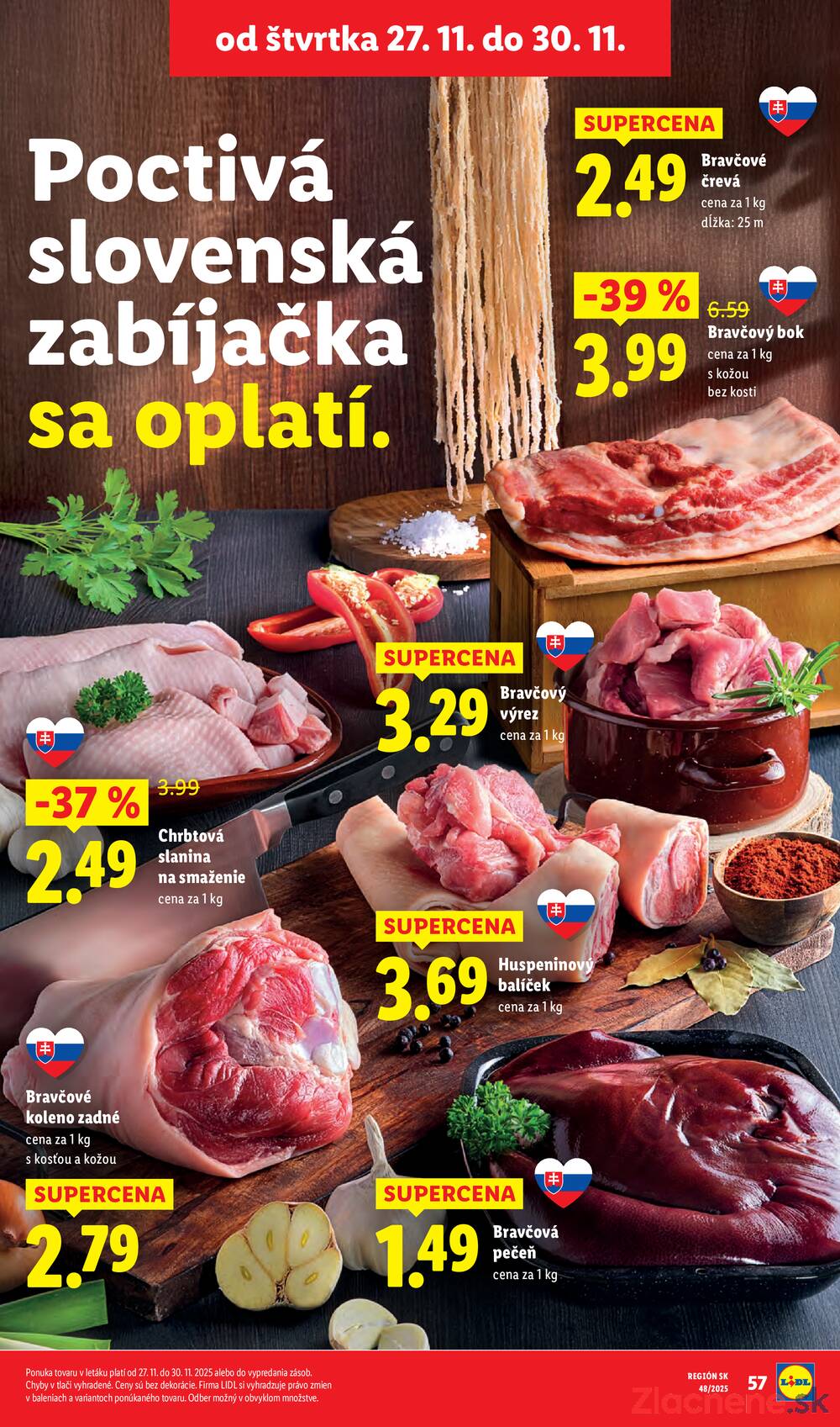 Leták Lidl
		  platný do 30.11.2025 - strana 57