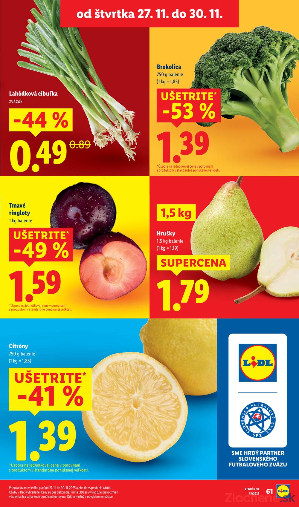 Leták Lidl
		  platný do 30.11.2025 - strana 61