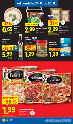 Leták Lidl
		  platný do 30.11.2025 - strana 18