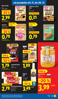 Leták Lidl
		  platný do 30.11.2025 - strana 25