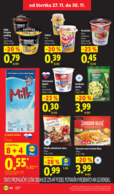 Leták Lidl
		  platný do 30.11.2025 - strana 64