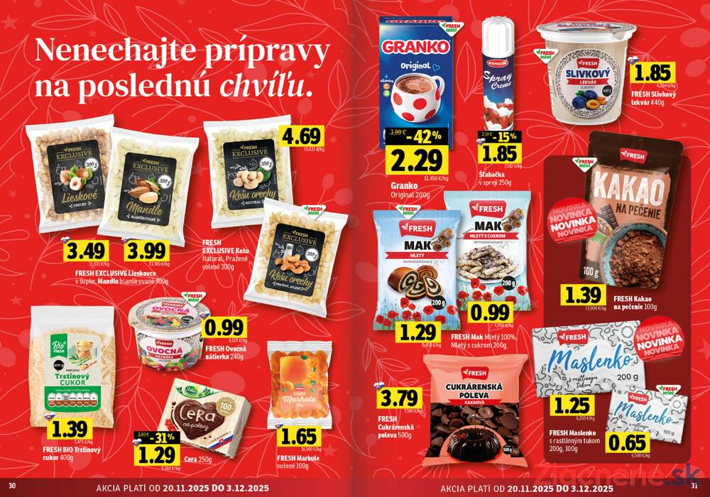 Leták Fresh
		  platný do 3.12.2025 - strana 16