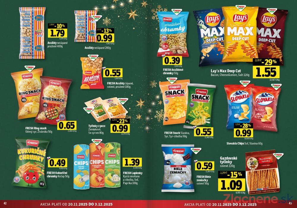 Leták Fresh
		  platný do 3.12.2025 - strana 22