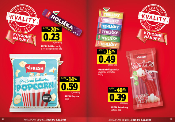 Leták Fresh
		  platný do 3.12.2025 - strana 7